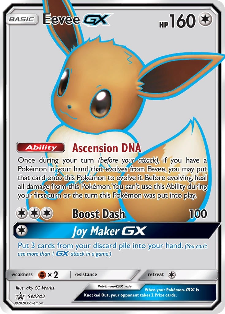 Image for Eevee GX - SM242 (SM Promos) (SM242) - Pokemon