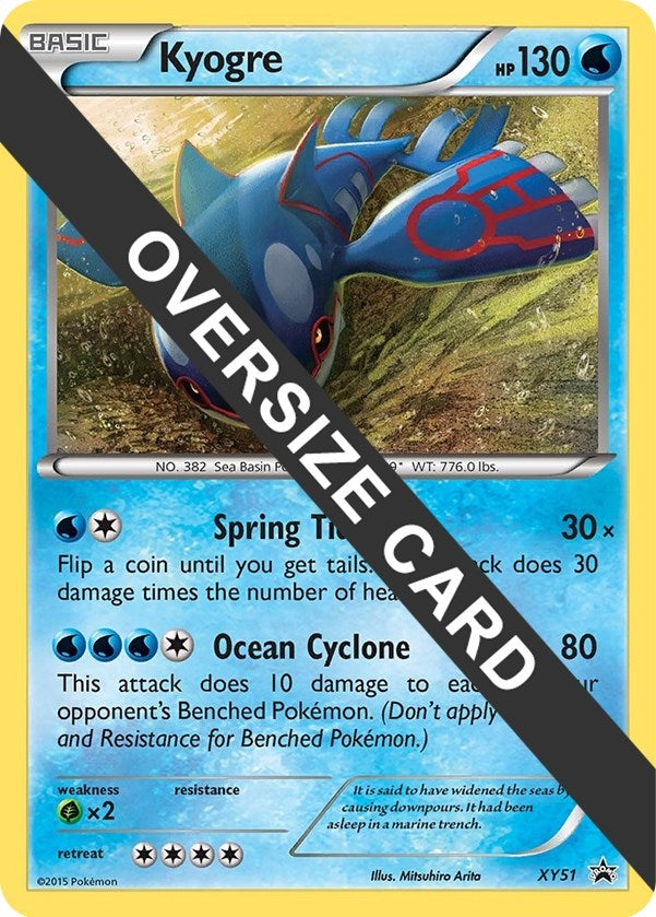 Image for Kyogre - XY51 (Jumbo Cards) (XY51) - Pokemon