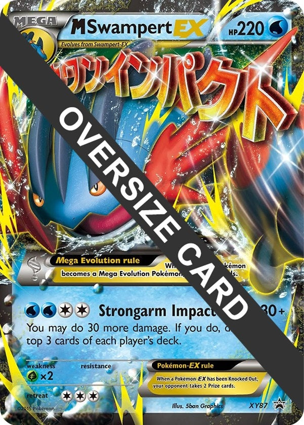 Image for M Swampert EX - XY87 (Jumbo Cards) (XY87) - Pokemon