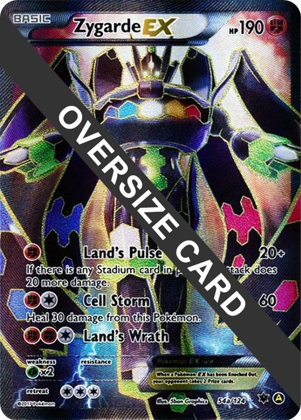 Image for Zygarde EX - 54a/124 (Jumbo Cards) (054a/124) - Pokemon