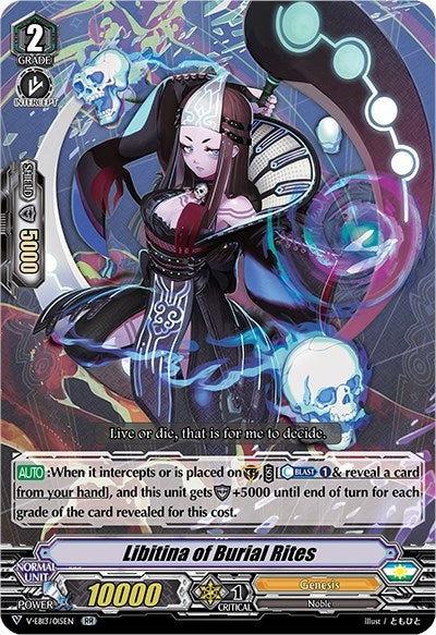 Image for Libitina of Burial Rites (V-EB13: The Astral Force) (V-EB13/015EN) - Cardfight Vanguard