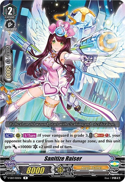 Image for Sanitize Raiser (V-EB13: The Astral Force) (V-EB13/021EN) - Cardfight Vanguard