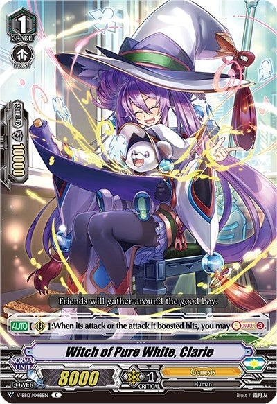 Image for Witch of Pure White, Clarie (V-EB13: The Astral Force) (V-EB13/048EN) - Cardfight Vanguard