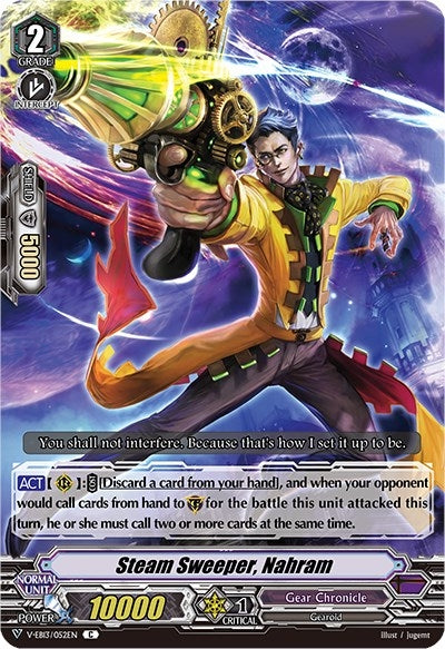 Image for Steam Sweeper, Nahram (V-EB13: The Astral Force) (V-EB13/052EN) - Cardfight Vanguard