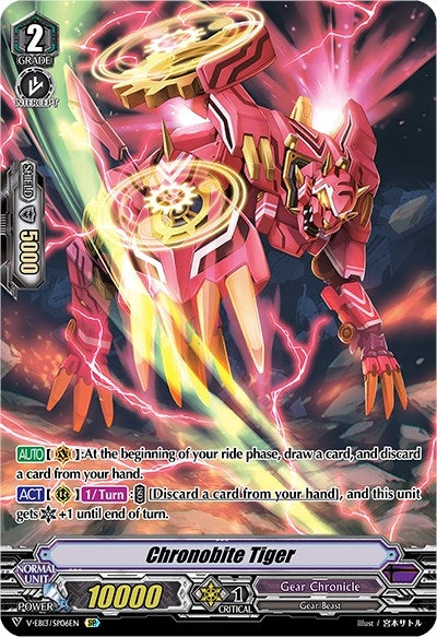 Image for Chronobite Tiger (SP) (V-EB13: The Astral Force) (V-EB13/SP06EN) - Cardfight Vanguard