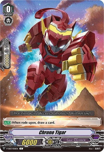 Image for Chrono Tigar (V-EB13: The Astral Force) (V-EB13/058EN) - Cardfight Vanguard