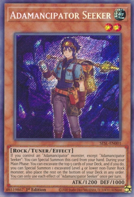 Image for Adamancipator Seeker (Secret Slayers) (SESL-EN001) - YuGiOh