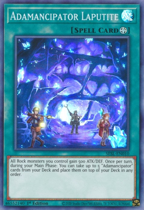 Image for Adamancipator Laputite (Secret Slayers) (SESL-EN010) - YuGiOh
