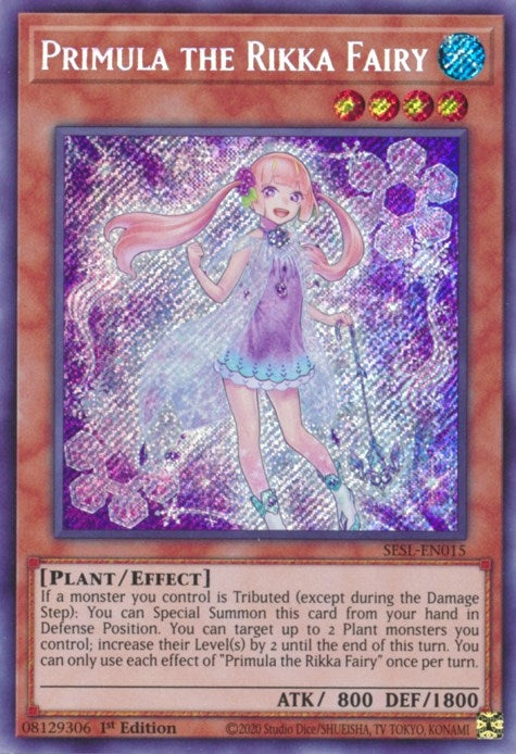Image for Primula the Rikka Fairy (Secret Slayers) (SESL-EN015) - YuGiOh