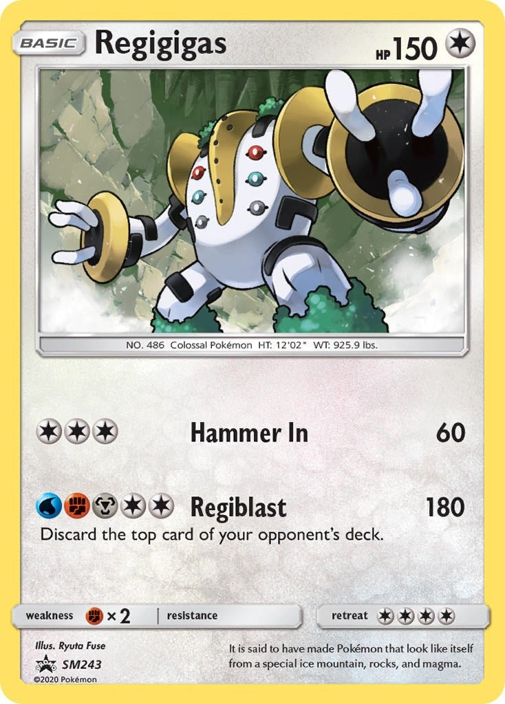 Image for Regigigas - SM243 (SM Promos) (SM243) - Pokemon