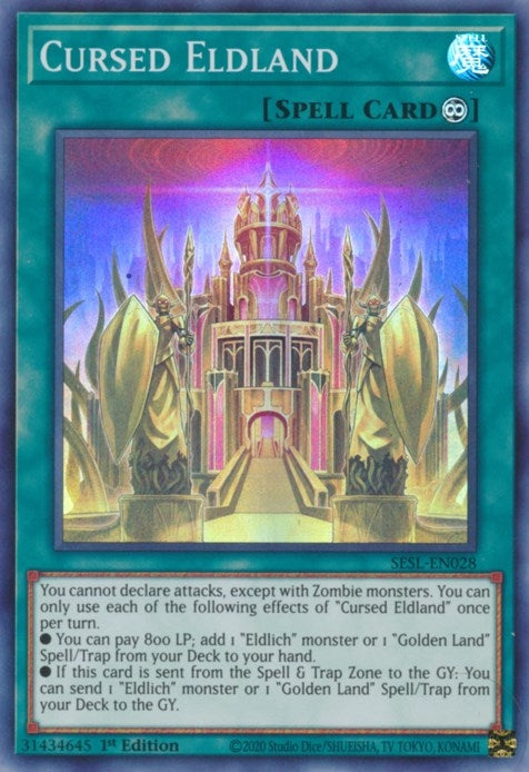 Image for Cursed Eldland (Secret Slayers) (SESL-EN028) - YuGiOh
