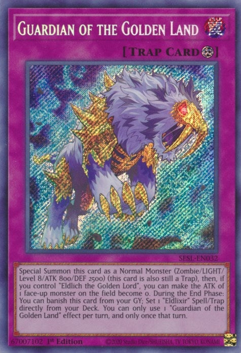 Image for Guardian of the Golden Land (Secret Slayers) (SESL-EN032) - YuGiOh