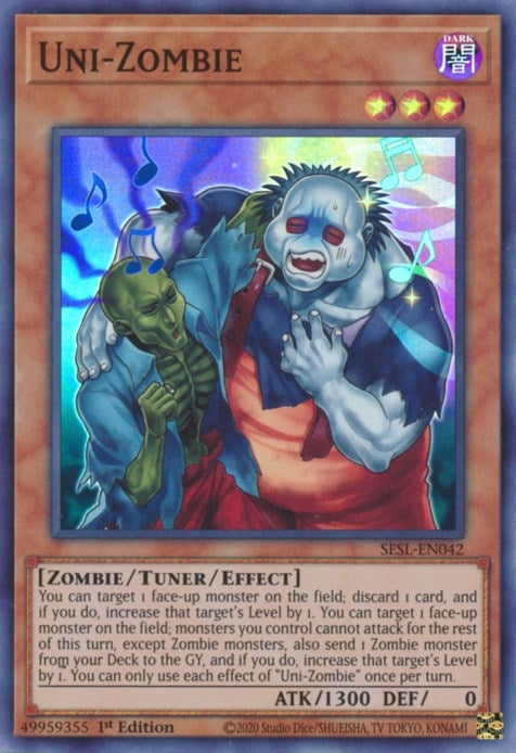 Image for Uni-Zombie (Secret Slayers) (SESL-EN042) - YuGiOh
