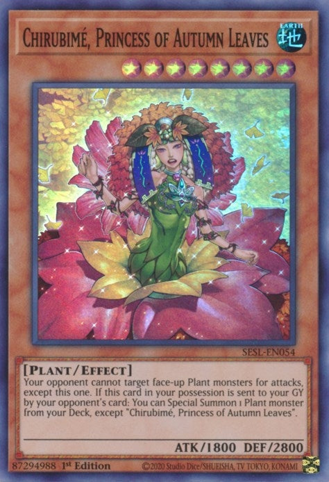 Image for Chirubime, Princess of Autumn Leaves (Secret Slayers) (SESL-EN054) - YuGiOh