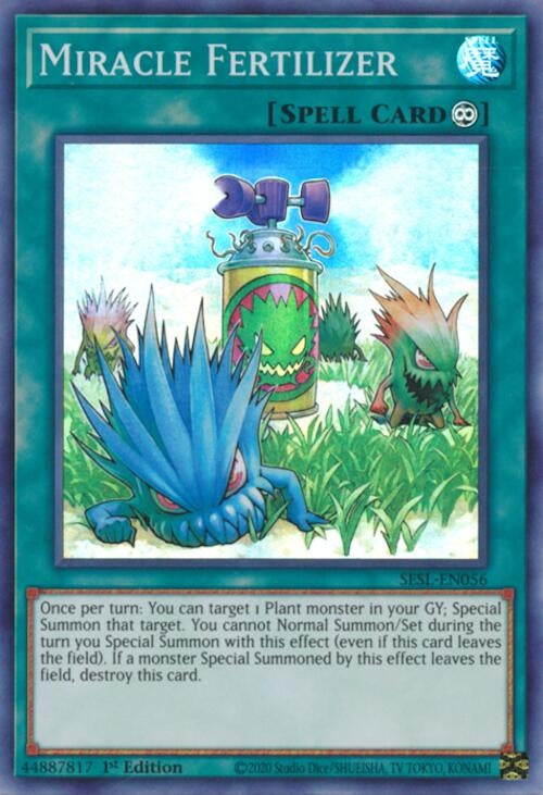 Image for Miracle Fertilizer (Secret Slayers) (SESL-EN056) - YuGiOh