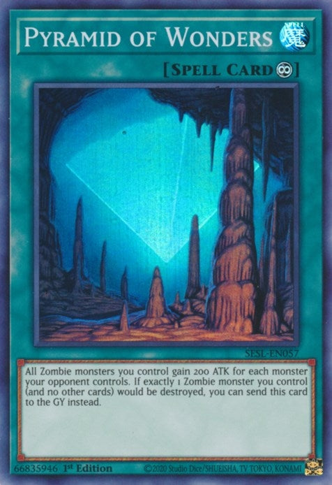 Image for Pyramid of Wonders (Secret Slayers) (SESL-EN057) - YuGiOh