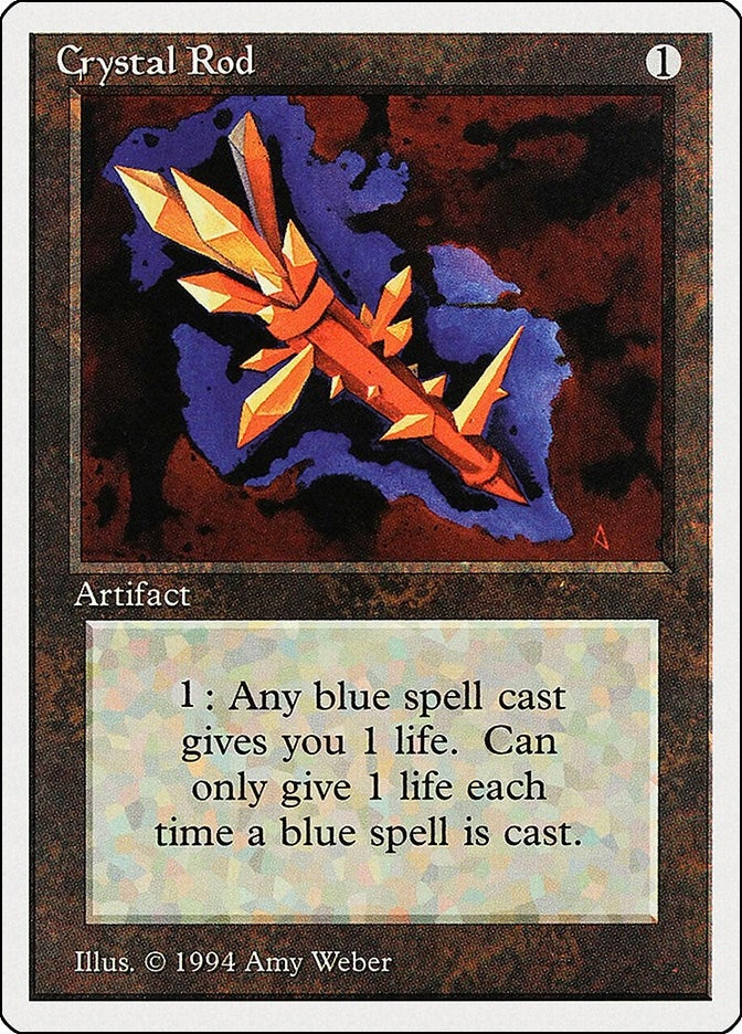 Image for Crystal Rod (Summer Magic) (242) - Magic: The Gathering