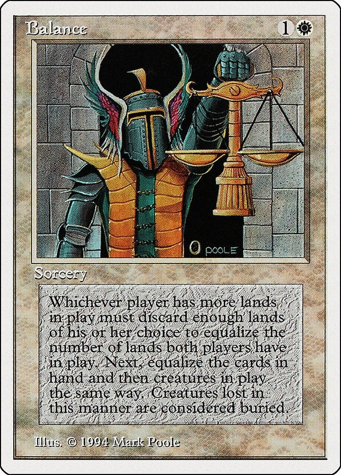 Image for Balance (Summer Magic) (3) - Magic: The Gathering