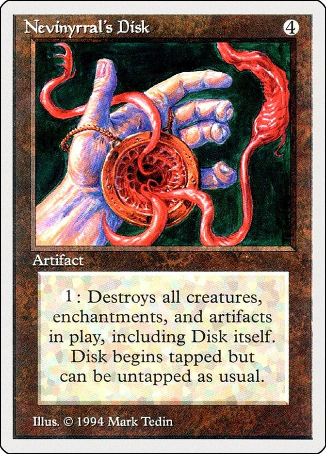 Image for Nevinyrral's Disk (Summer Magic) (267) - Magic: The Gathering