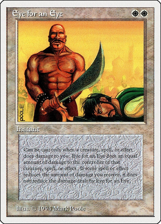Image for Eye for an Eye (Summer Magic) (18) - Magic: The Gathering
