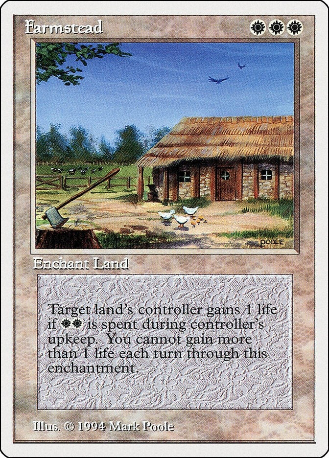 Image for Farmstead (Summer Magic) (19) - Magic: The Gathering