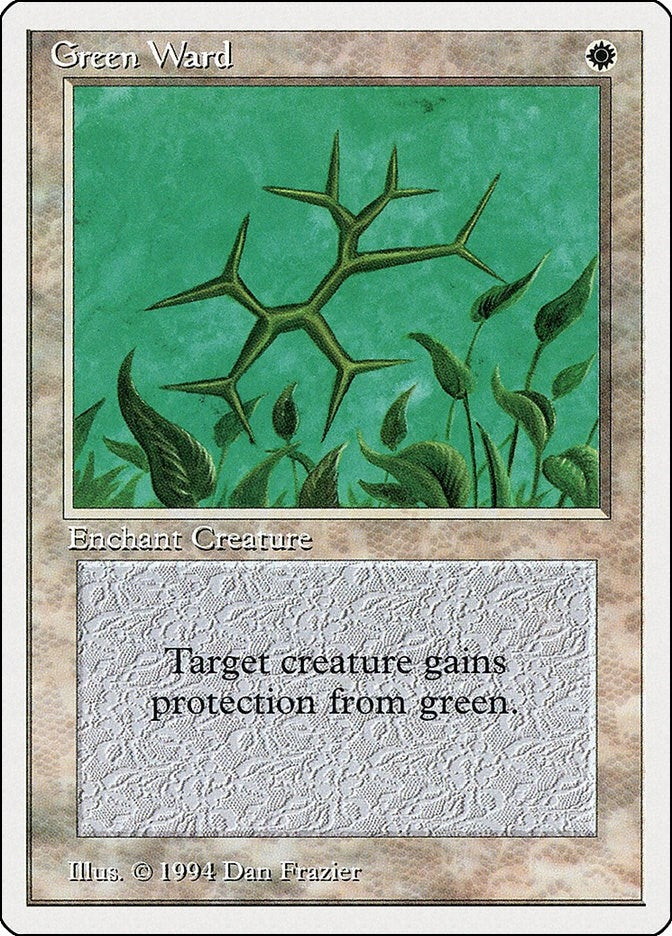 Image for Green Ward (Summer Magic) (20) - Magic: The Gathering