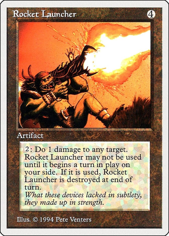 Image for Rocket Launcher (Summer Magic) (272) - Magic: The Gathering