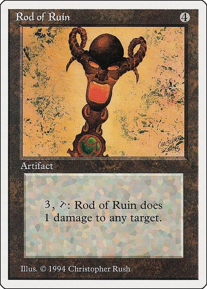 Image for Rod of Ruin (Summer Magic) (273) - Magic: The Gathering