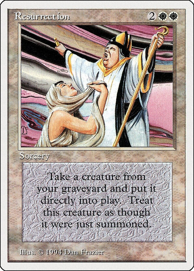 Image for Resurrection (Summer Magic) (34) - Magic: The Gathering