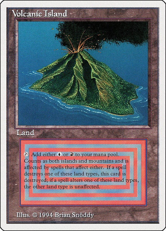 Image for Volcanic Island (Summer Magic) (291) - Magic: The Gathering