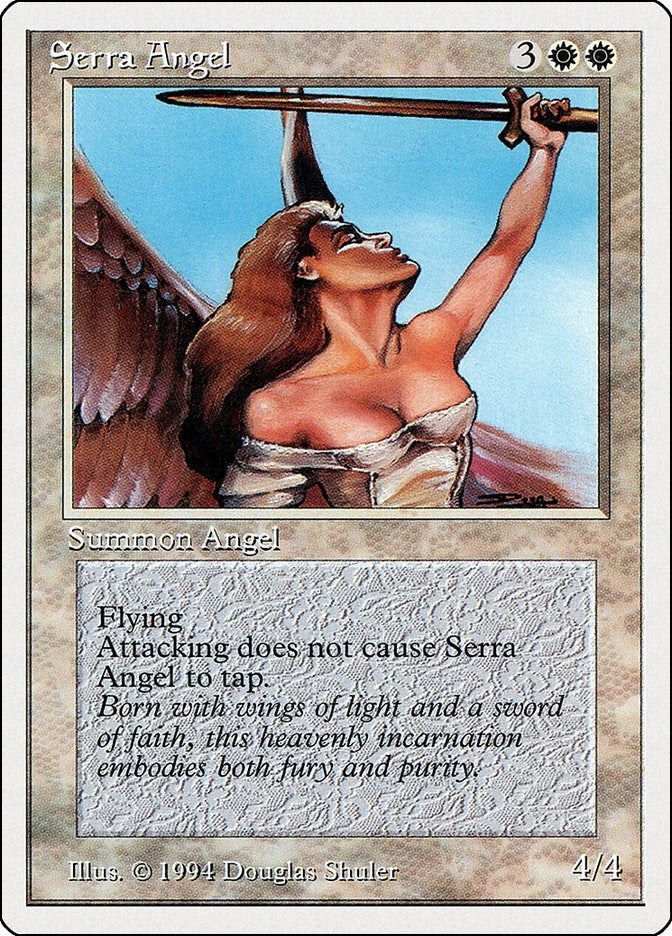 Image for Serra Angel (Summer Magic) (40) - Magic: The Gathering