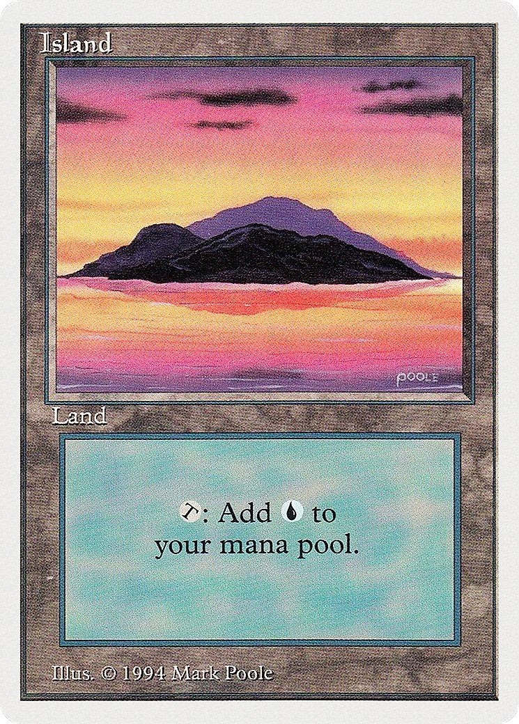 Image for Island (A) (Summer Magic) (295) - Magic: The Gathering