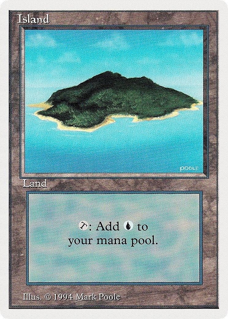 Image for Island (B) (Summer Magic) (296) - Magic: The Gathering