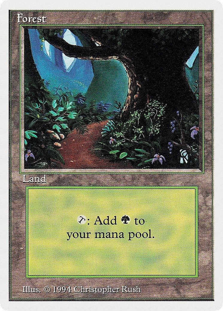 Image for Forest (B) (Summer Magic) (305) - Magic: The Gathering