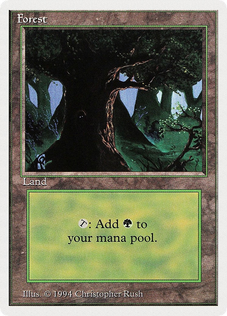Image for Forest (C) (Summer Magic) (306) - Magic: The Gathering