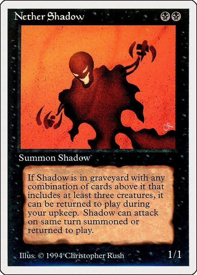 Image for Nether Shadow (Summer Magic) (118) - Magic: The Gathering