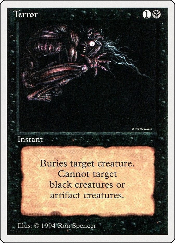 Image for Terror (Summer Magic) (132) - Magic: The Gathering