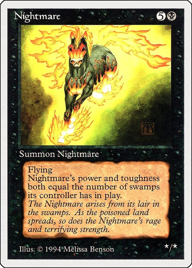 Image for Nightmare (Summer Magic) (120) - Magic: The Gathering