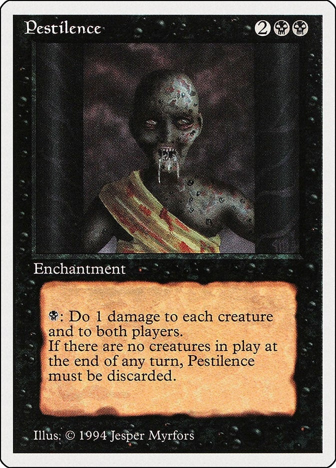 Image for Pestilence (Summer Magic) (122) - Magic: The Gathering