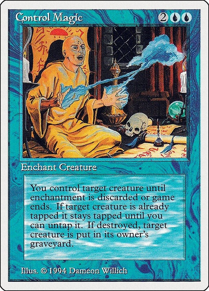 Image for Control Magic (Summer Magic) (52) - Magic: The Gathering