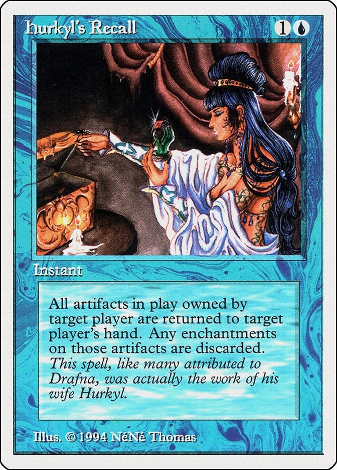 Image for Hurkyl's Recall (Summer Magic) (60) - Magic: The Gathering
