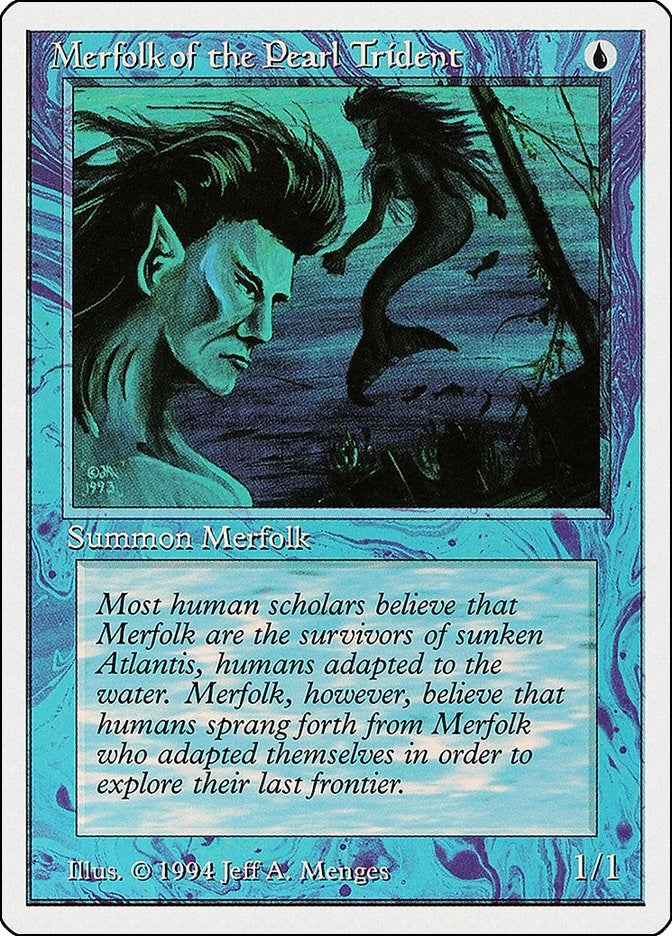 Image for Merfolk of the Pearl Trident (Summer Magic) (68) - Magic: The Gathering