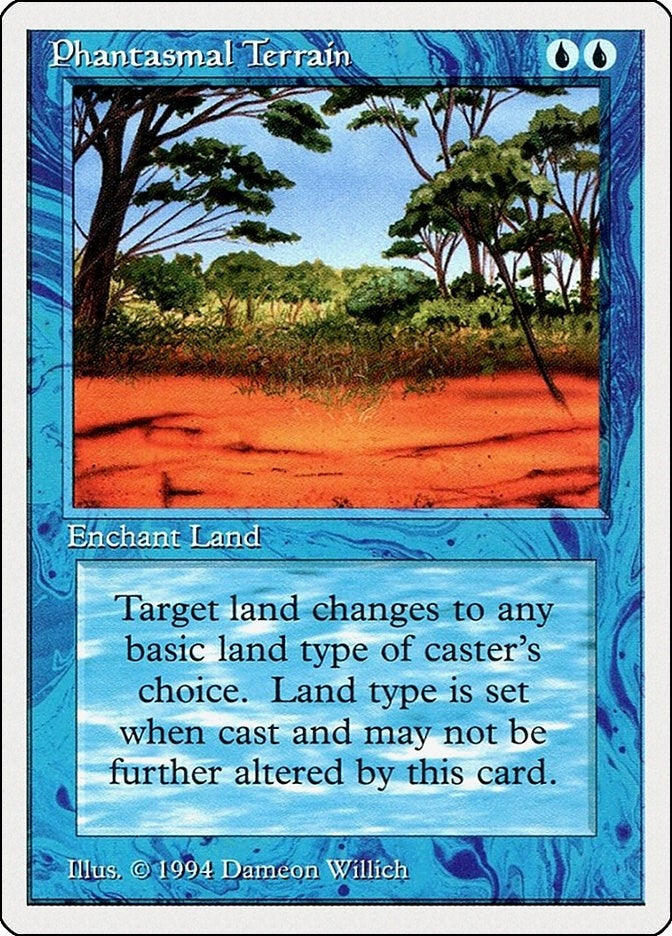 Image for Phantasmal Terrain (Summer Magic) (70) - Magic: The Gathering