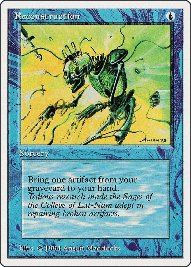 Image for Reconstruction (Summer Magic) (77) - Magic: The Gathering