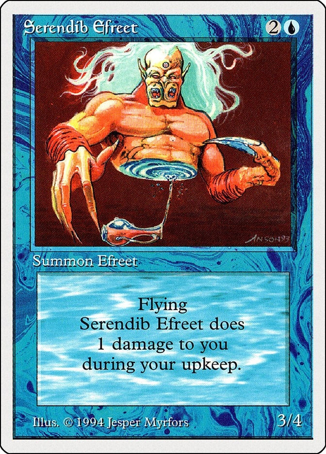 Image for Serendib Efreet (Summer Magic) (79) - Magic: The Gathering