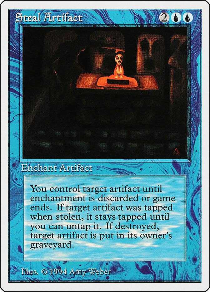 Image for Steal Artifact (Summer Magic) (84) - Magic: The Gathering