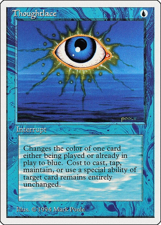 Image for Thoughtlace (Summer Magic) (85) - Magic: The Gathering