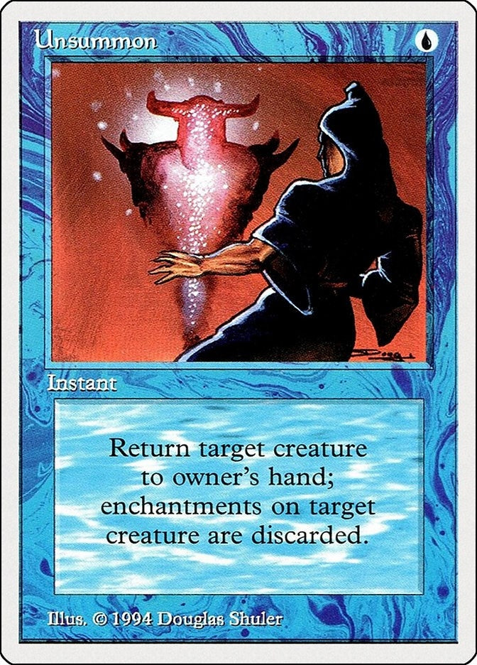 Image for Unsummon (Summer Magic) (87) - Magic: The Gathering