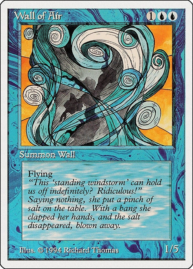 Image for Wall of Air (Summer Magic) (90) - Magic: The Gathering