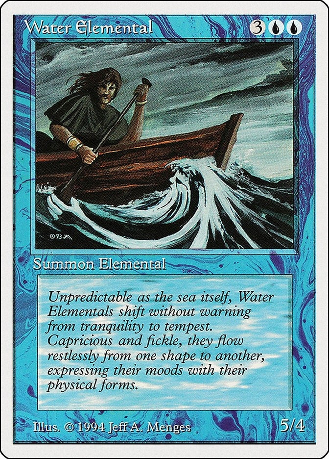 Image for Water Elemental (Summer Magic) (92) - Magic: The Gathering